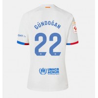 Camisa de Futebol Barcelona Ilkay Gundogan #22 Equipamento Secundário 2023-24 Manga Curta